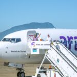 Arajet incorpora su avión número 13 "Isabel de Torres" en Puerto Plata