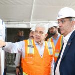 Abinader supervisa avance del túnel bajo Plaza de la Bandera