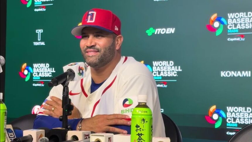 Pujols destaca enfoque de Dominicana tras vencer a Países Bajos