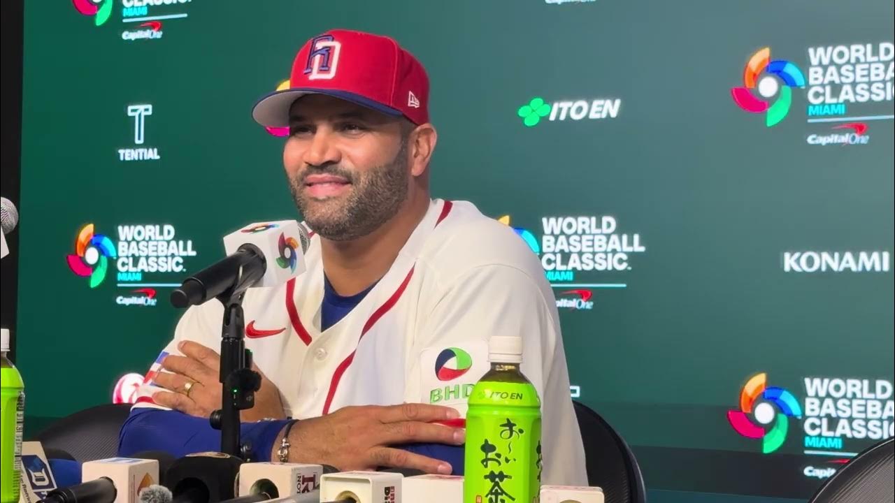Pujols destaca enfoque de Dominicana tras vencer a Países Bajos