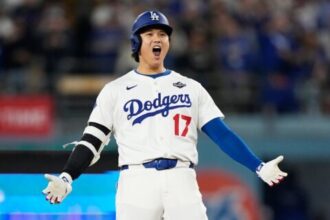 Ohtani llega a 51 juegos embasándose y hace historia en MLB