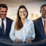 Carolina Mejía y David Collado lideran preferencia PRM en DN