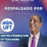 Sindicato UFT respalda reelección de Adriano Espaillat en NY
