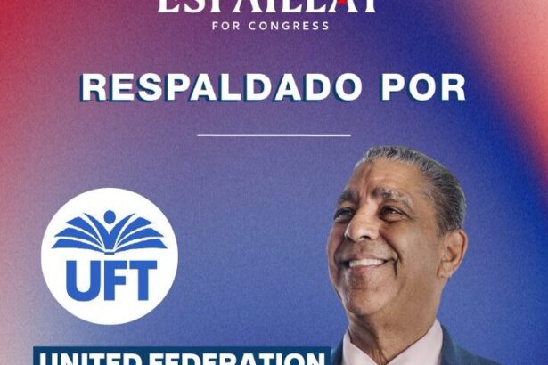 Sindicato UFT respalda reelección de Adriano Espaillat en NY